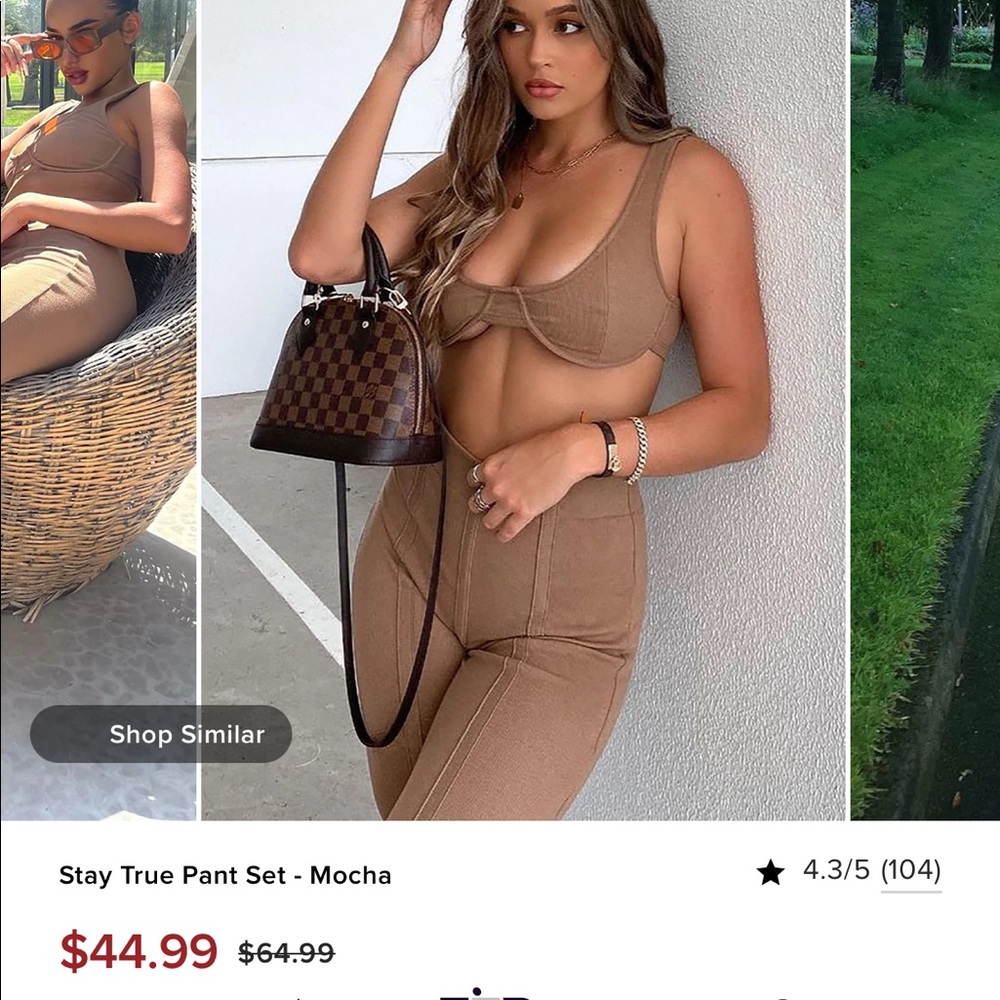 Fashion Nova Pant Set
